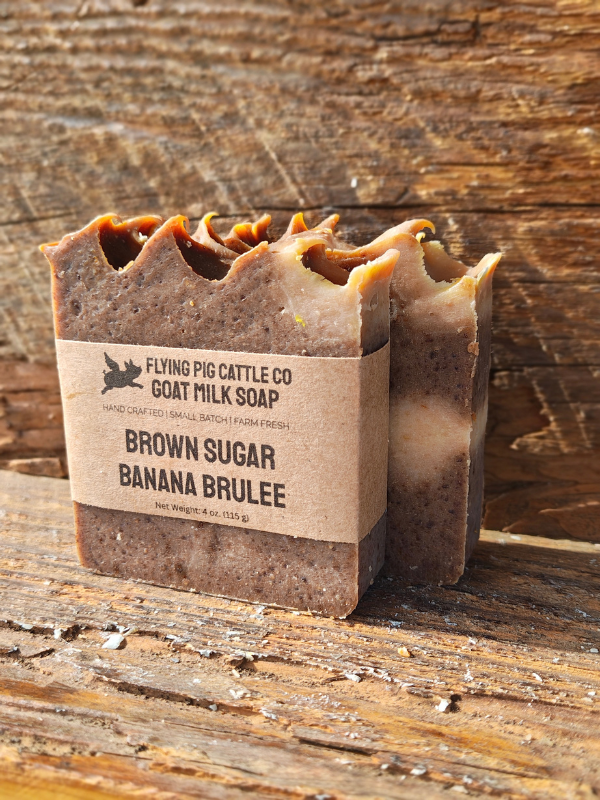 Brown Sugar Banana Brulee Goat Milk Soap 2.png