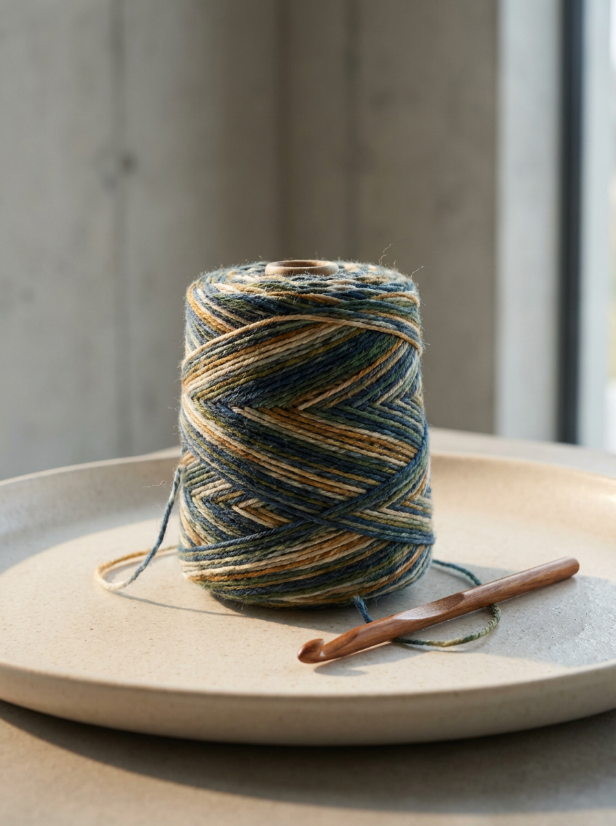 Hand-Dyed Wool Yarn