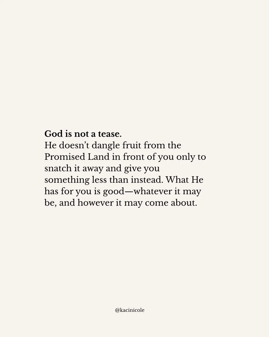 Have you ever felt like God was finally answering your prayer, only to have the rug ripped out from under your feet?

Same. I wrote a whole chapter about it in my book&mdash;what I experienced, and the profound truths God eventually encouraged me wit
