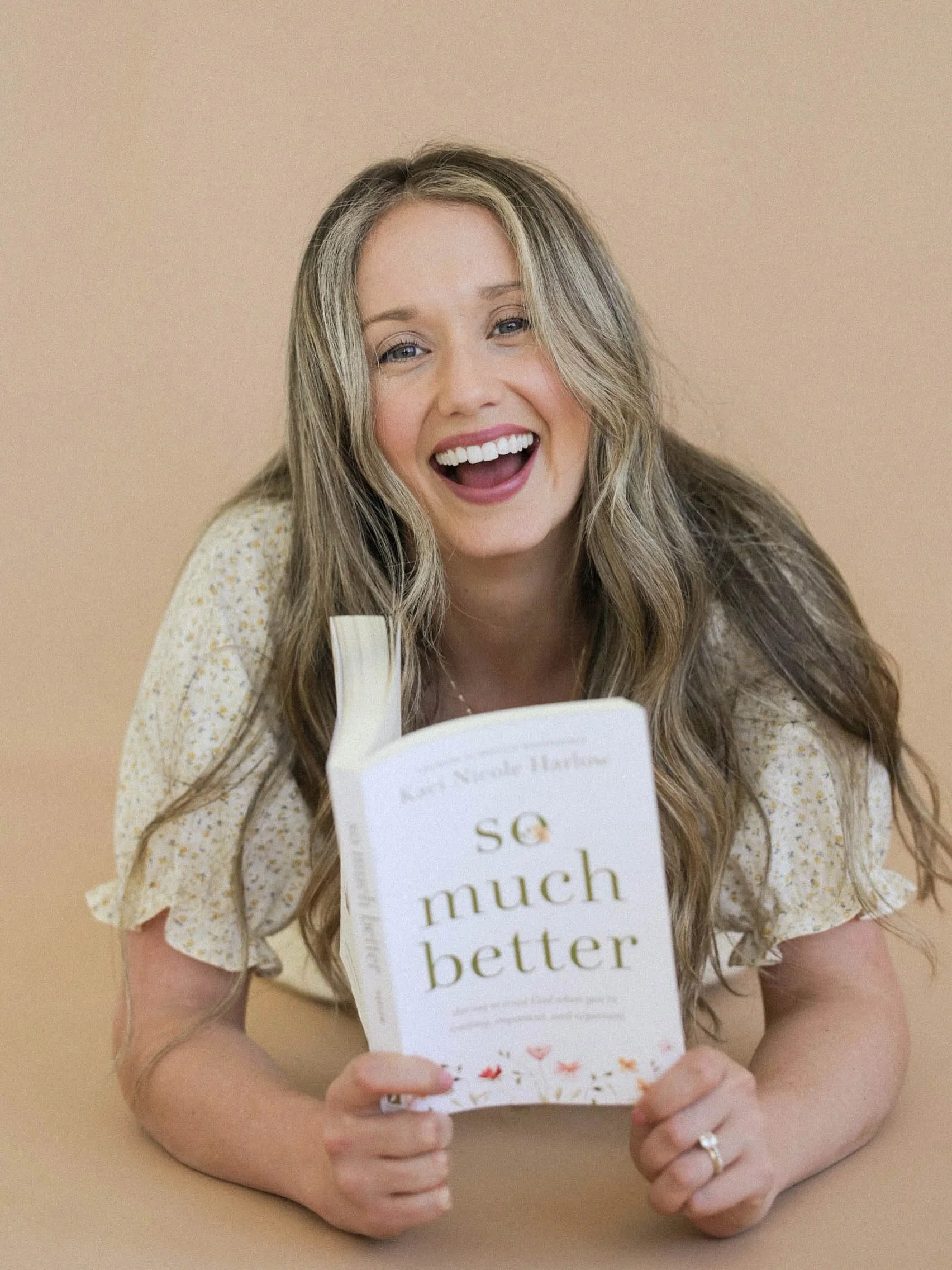 So Much Better is finally OUT! 😭🙌🏼🌼

This book was born out of my own ten year waiting story, when I watched the lives of so many people around me move forward in the ways I deeply desired, and mine felt at a standstill. At times I wondered: God 