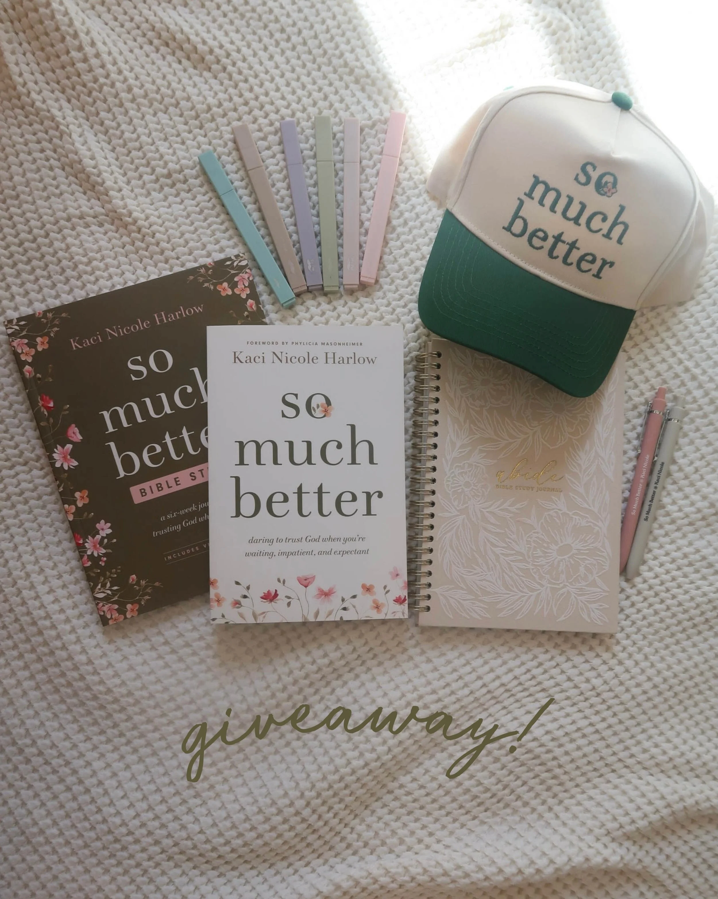 GIVEAWAY TIME for the one wants to know Jesus more deeply in whatever season you&rsquo;re walking through! 🤍

How to enter:
- Make sure you&rsquo;re following both @gomr.pen and @kacinicole
- Like &amp; save this post
- Tag some friends in the comme