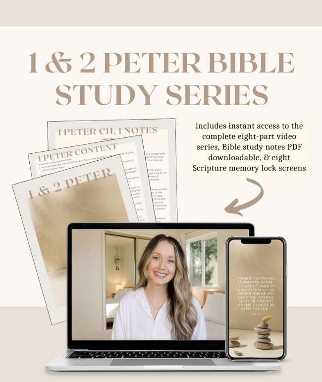 1 &amp; 2 Peter Bible Study Bundle