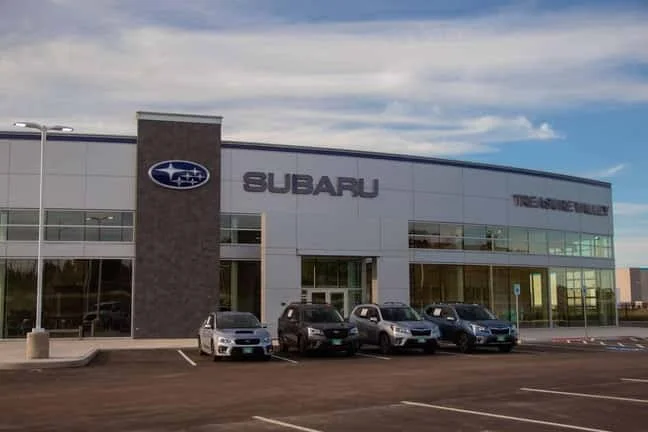 Front Image of Subaru.