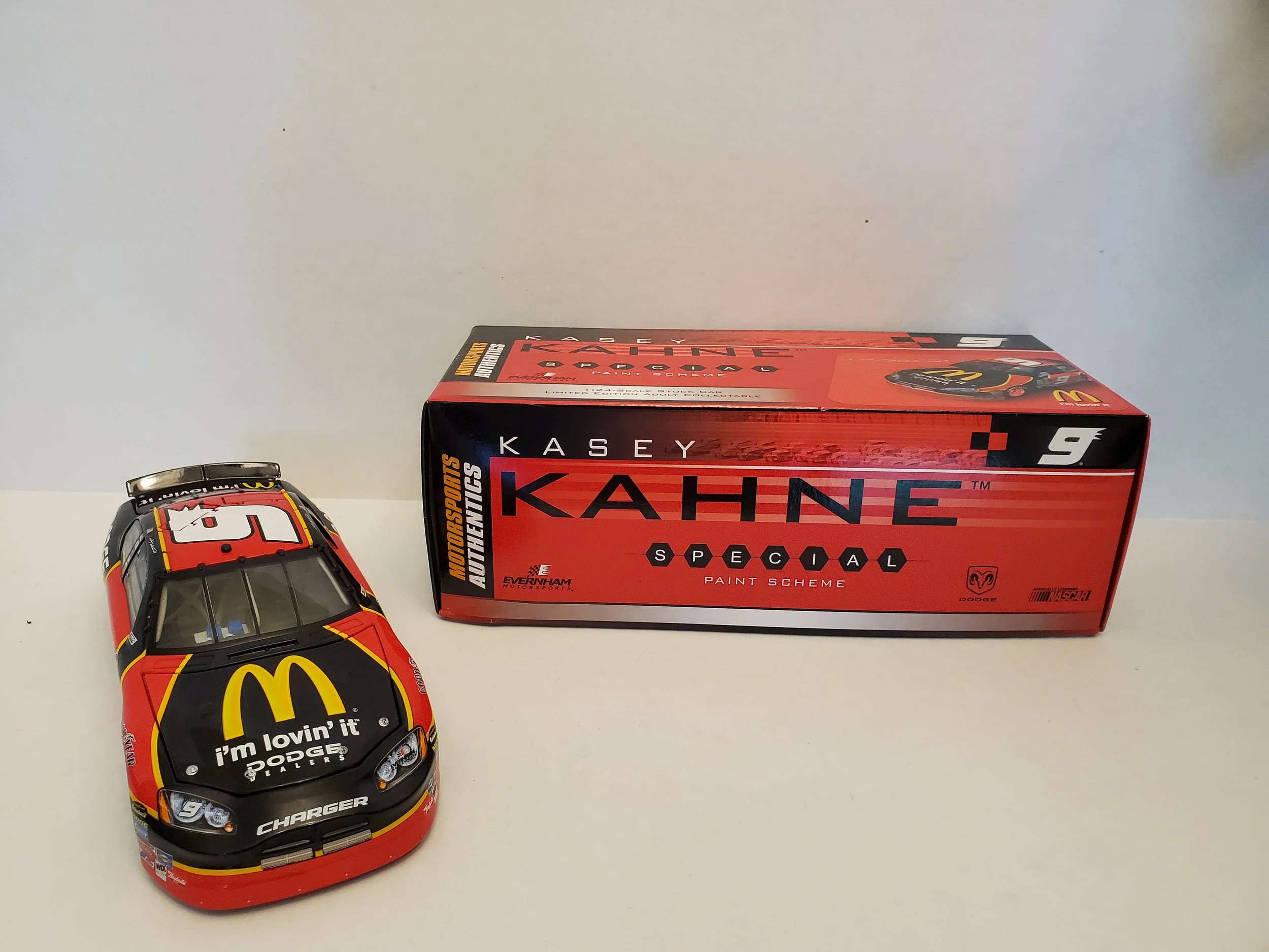 Kasey Kahne #9 McDonald's Special Paint Scheme 1:24 Diecast | Motorsports Authentics | Dodge Charger
