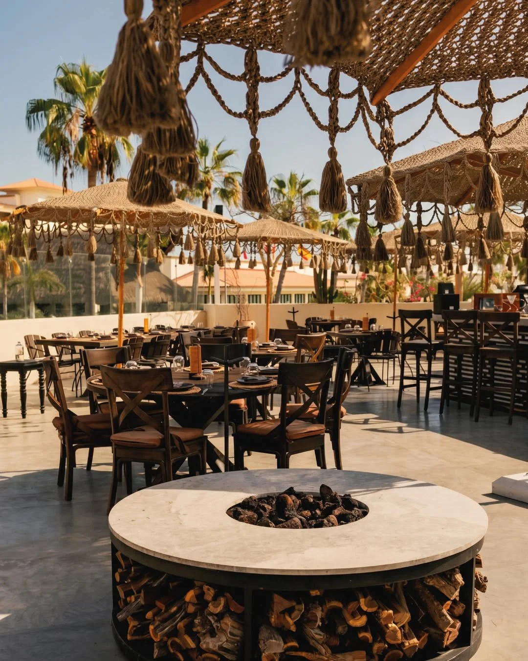 CRAFT Cabo open fire kitchen restaurant in Cabo San Lucas