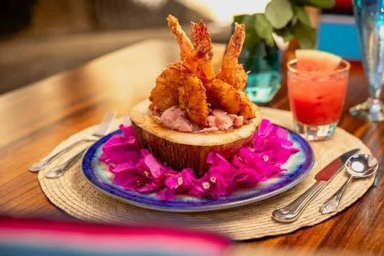 Fresh seafood at Tres Sirenas in Cabo San Lucas