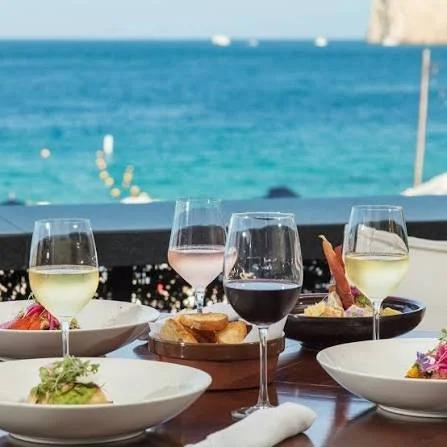 Aleta restaurant overlooking the Sea of Cortez in Cabo San Lucas