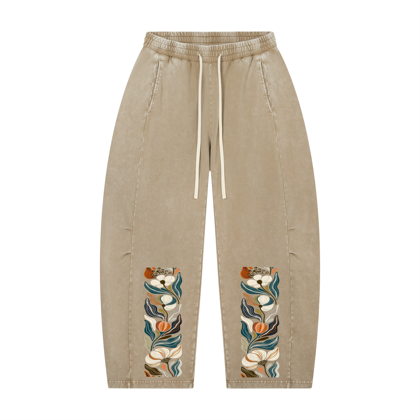 Unisex Mineral Wash Barrel Leg Pants-mockups-3.png
