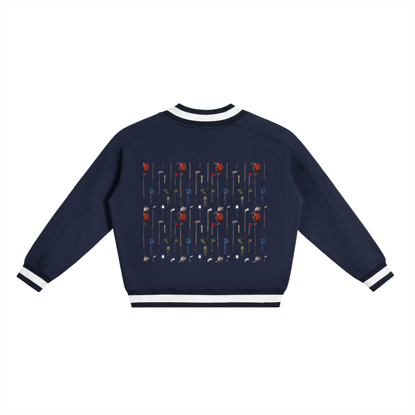 V-Neck Contrast Collar Boxy Sweatshirt-mockups-4.png