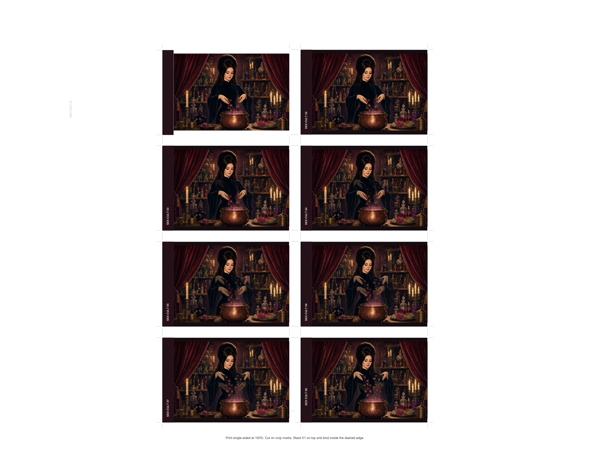 Lana Del Rey Love Witch Flip Book by Sexcultland