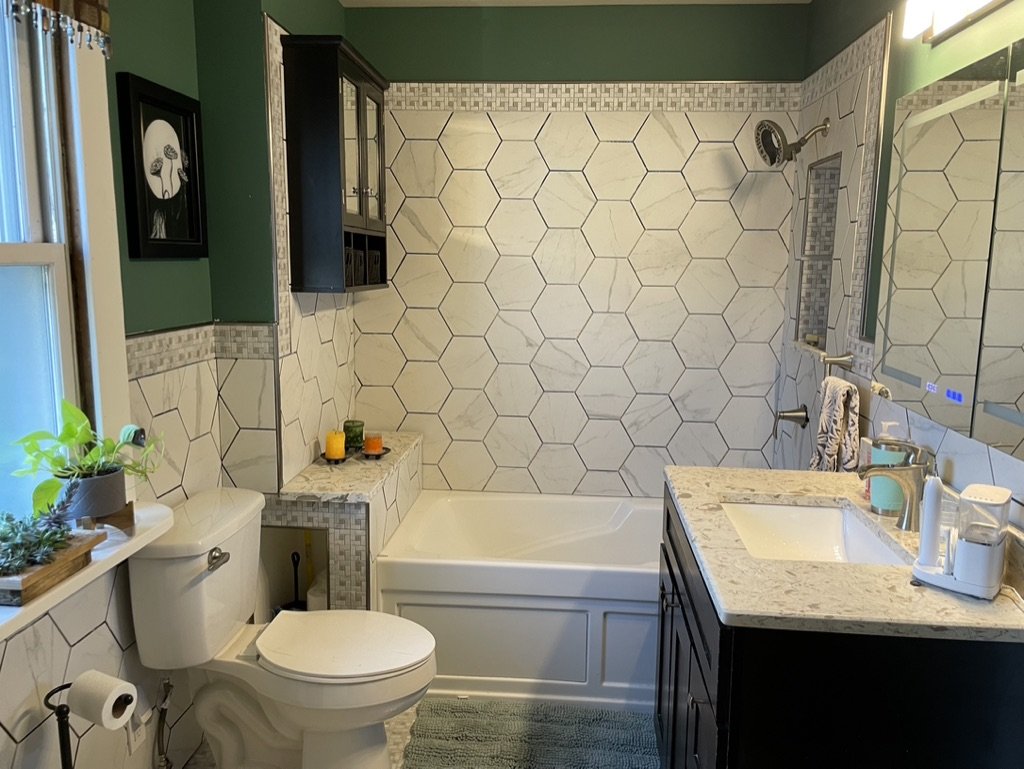 Bathroom Gets More Than a Facelift