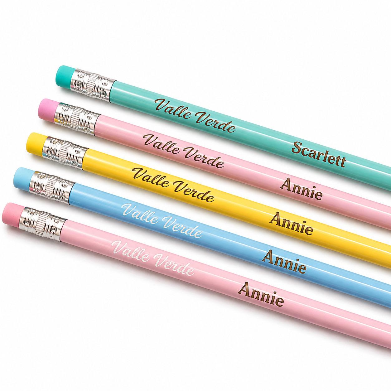 Engraved pencils