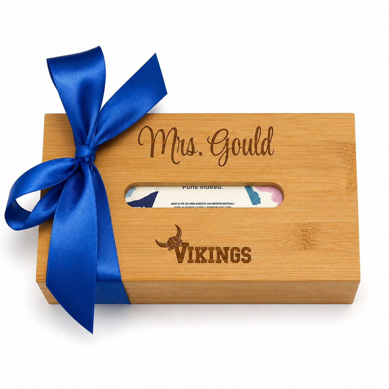 Bamboo Tissue Box