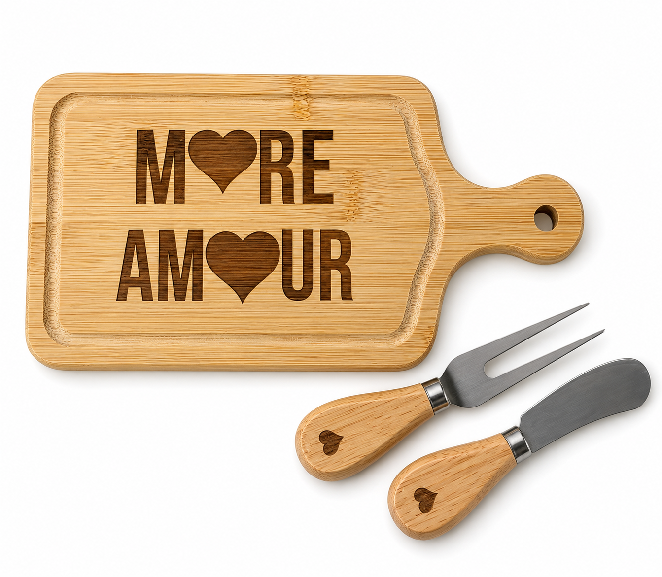Mini-Board with utensils