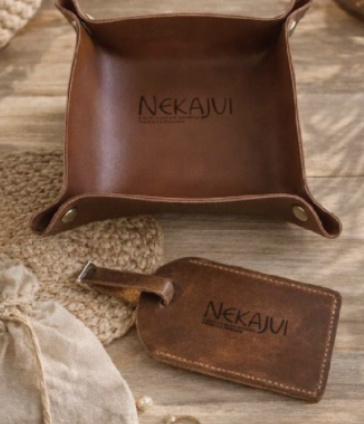 Leather Valet Tray