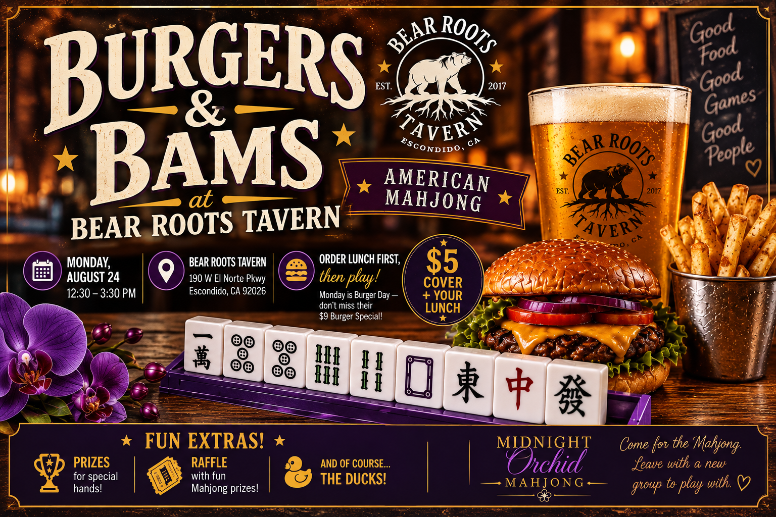 Burgers & Bams