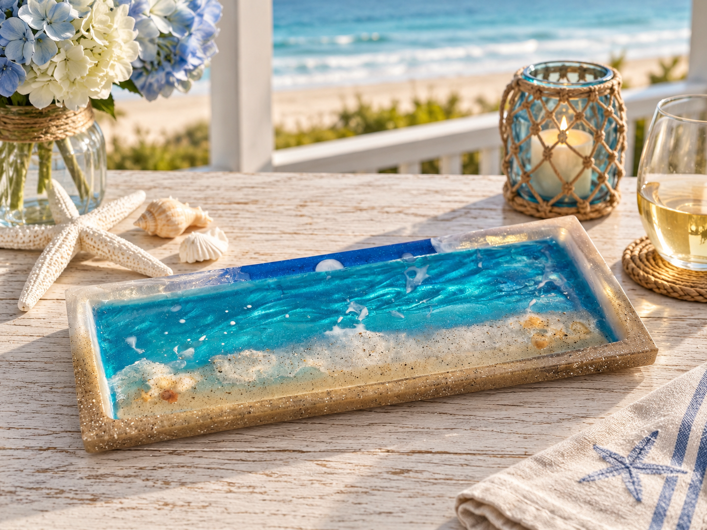 Shoreline Vanity Tray