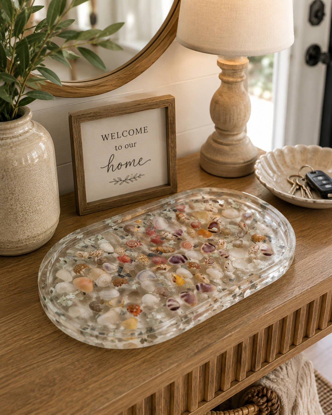 Seashell Vanity Tray