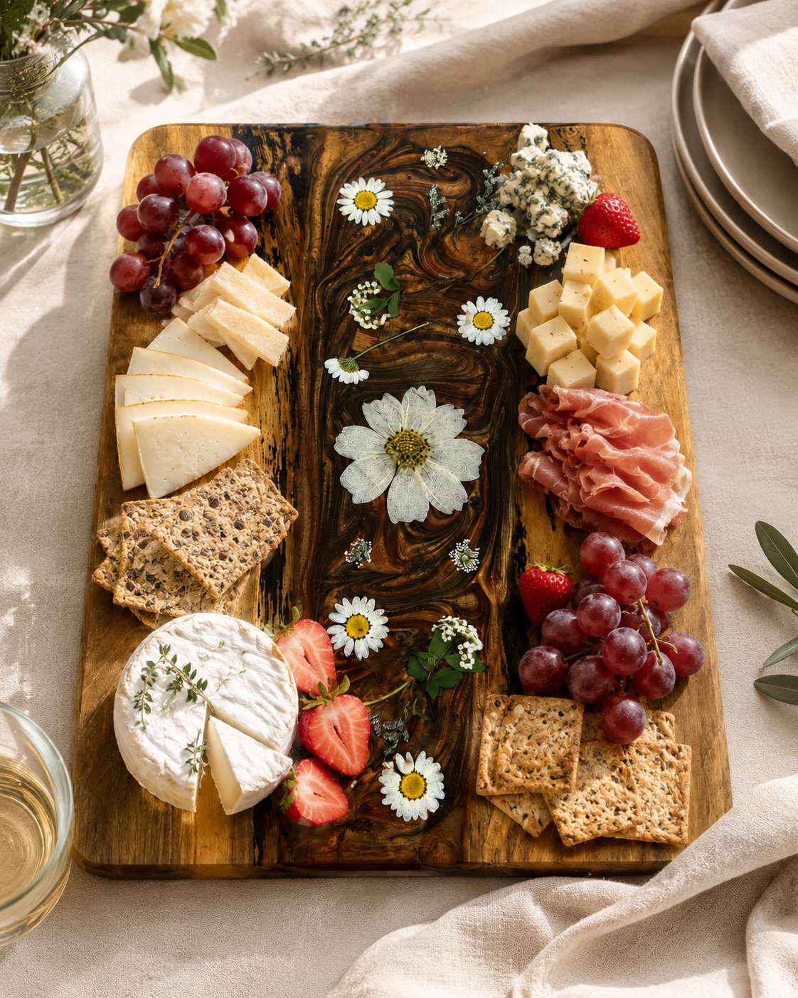 Bloom Charcuterie Board