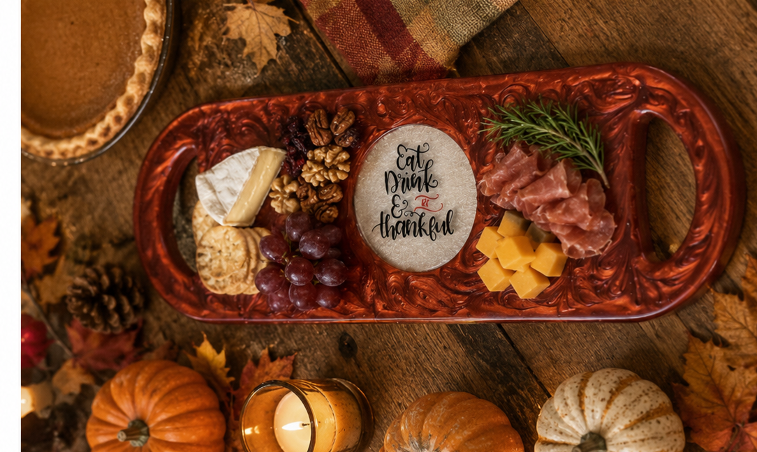 Harvest & Holiday Serving Tray