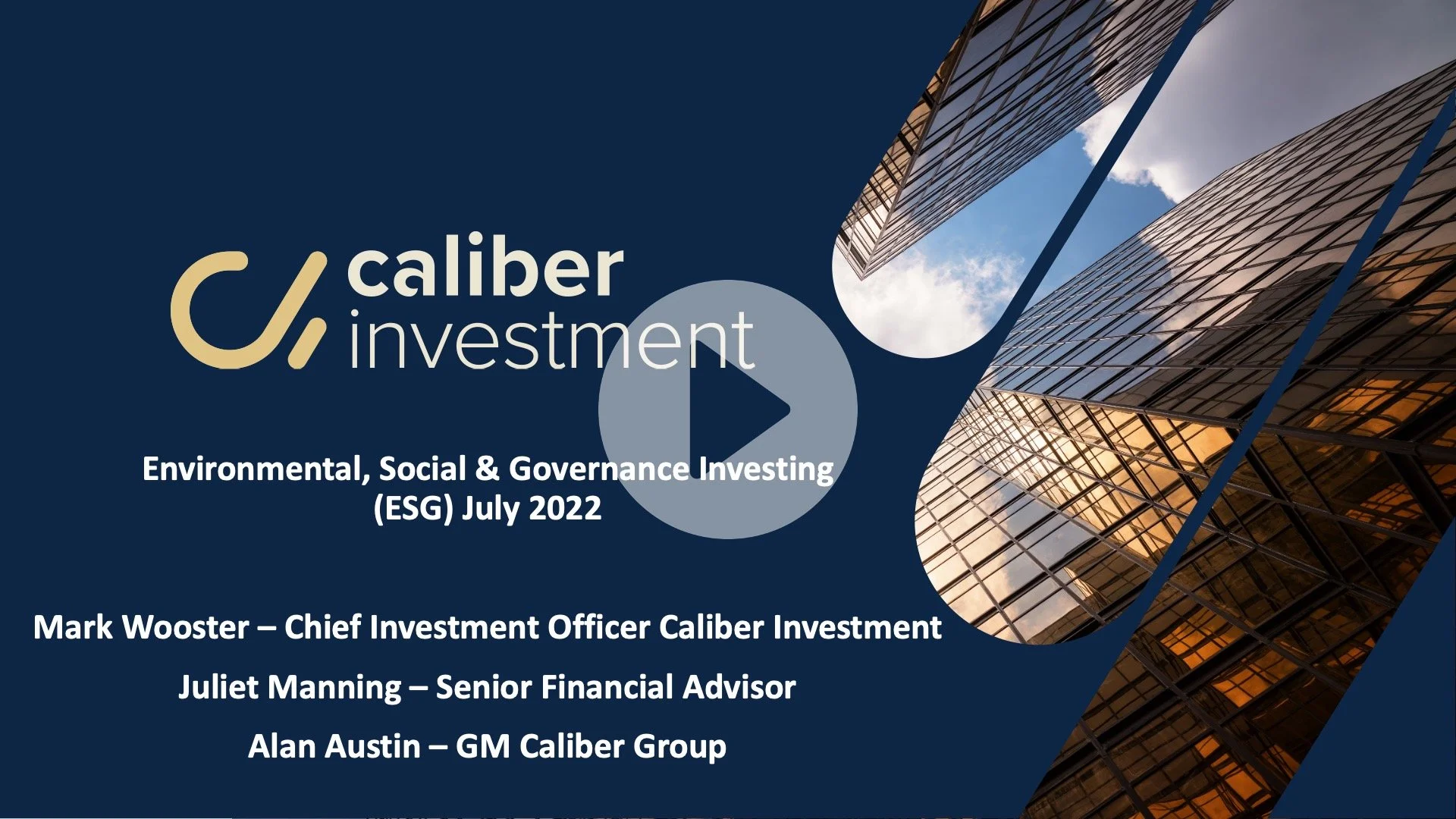 ESG Investing – July 2022