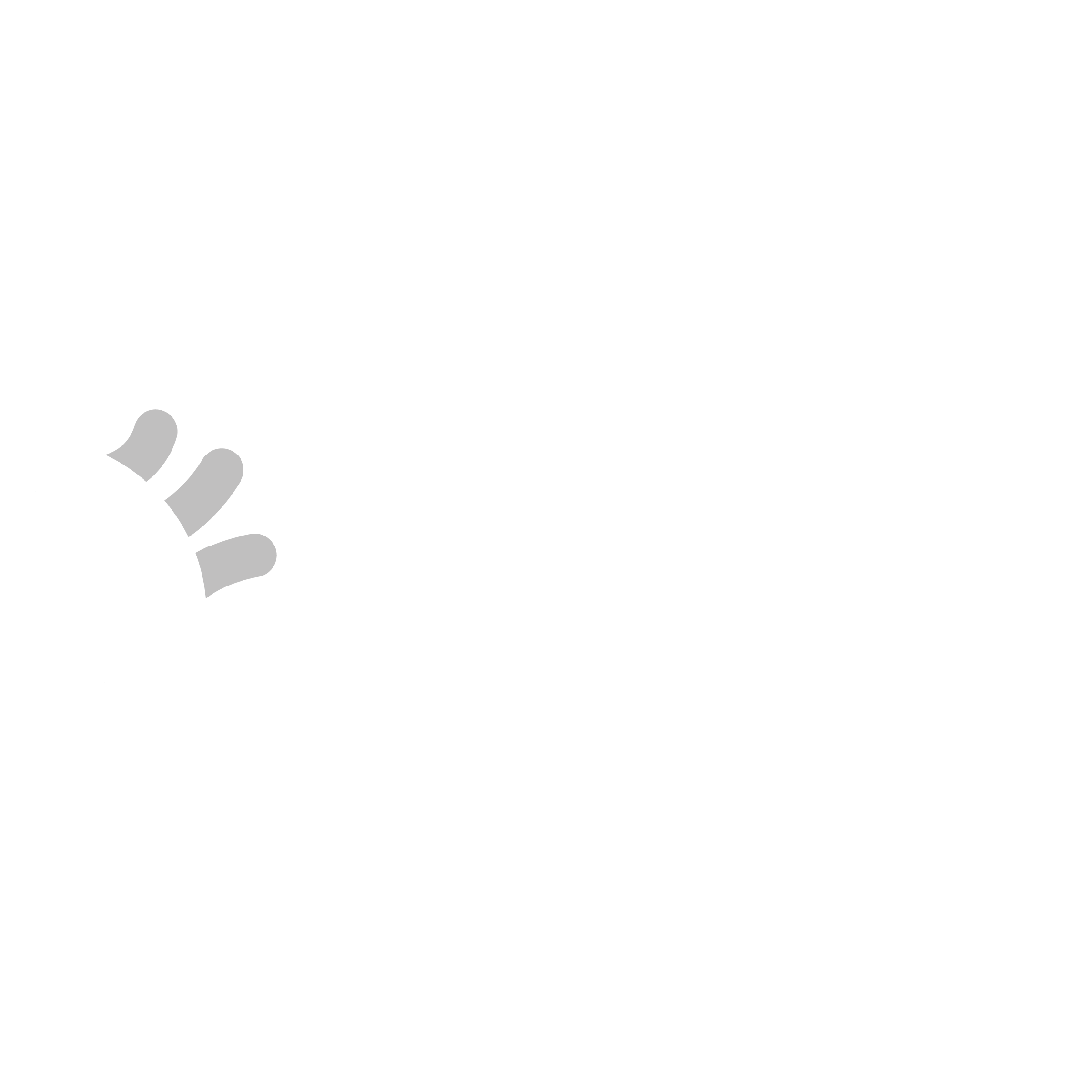 Logo with a paw print and the words "Gampians Health" on a black background.