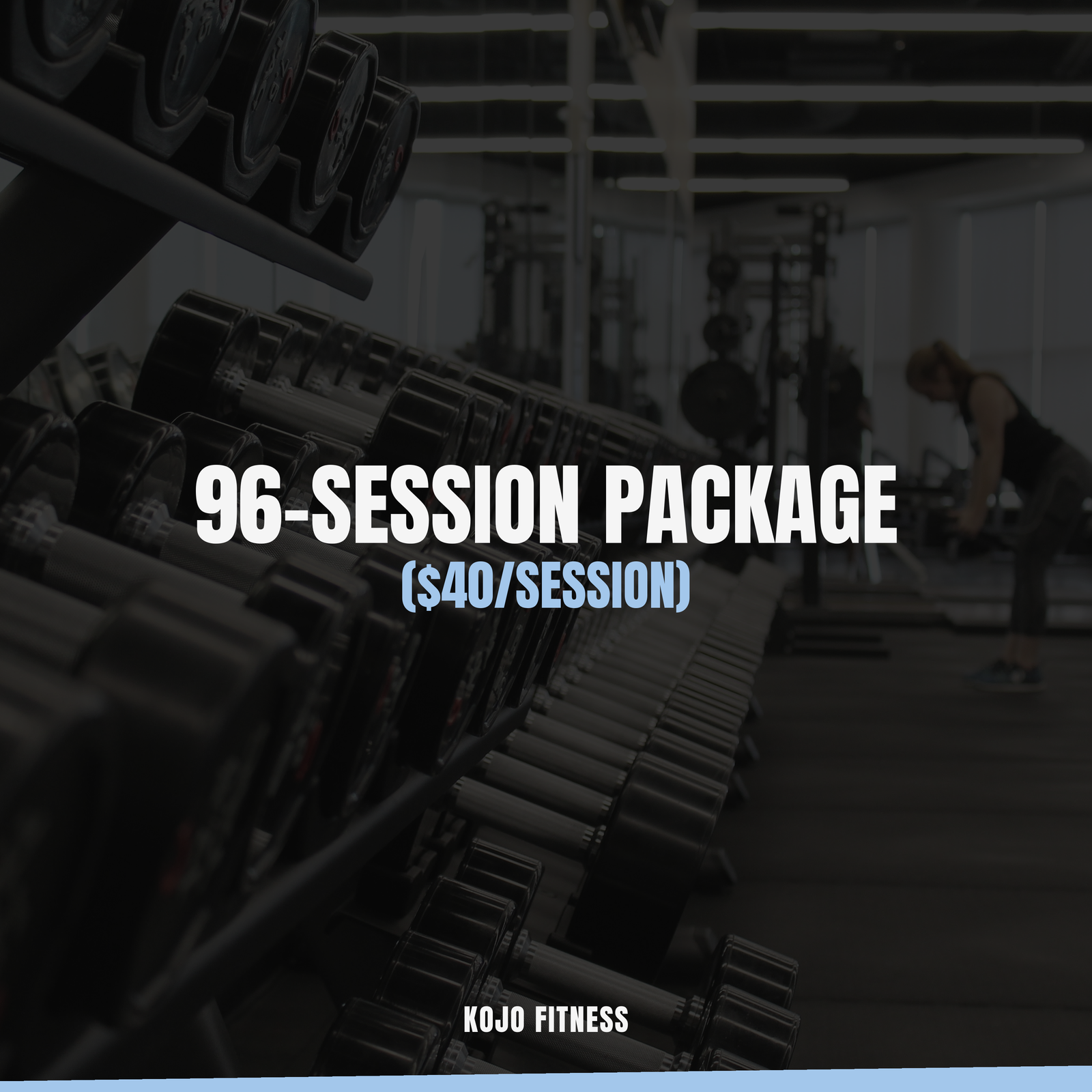 96-Session Package ($40/session)