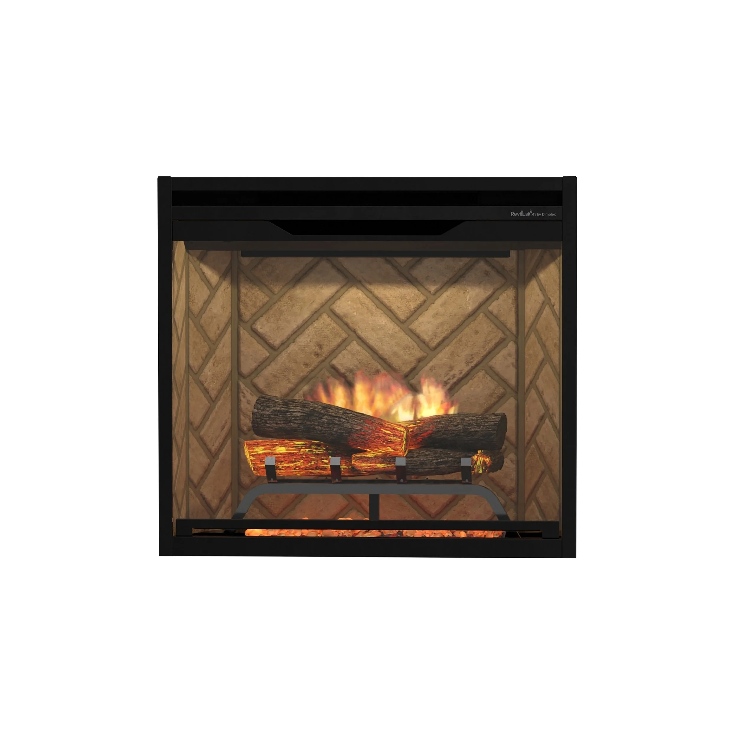Dimplex Revillusion 24" Built-In Electric Firebox - Herringbone