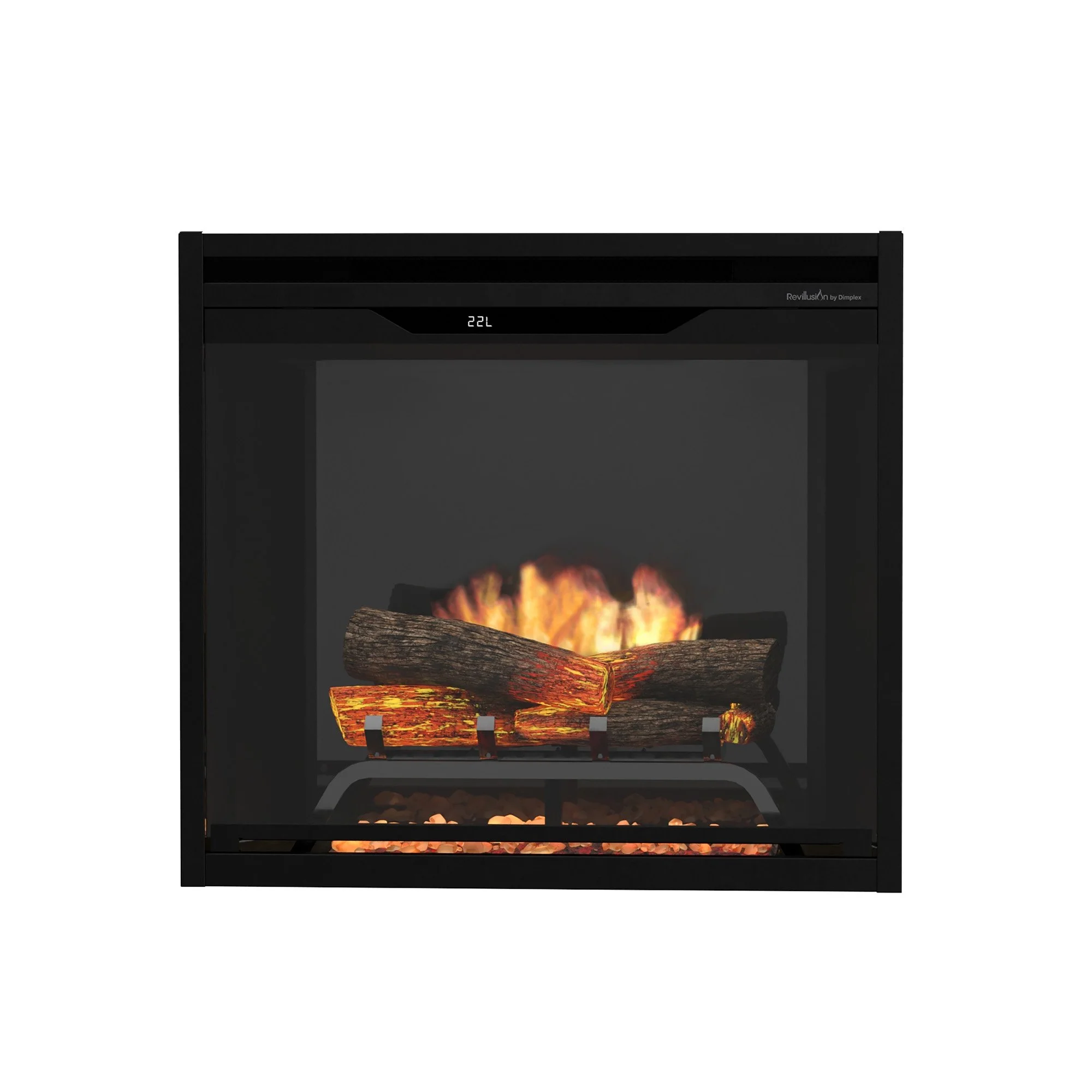 Dimplex Revillusion 24" Built-In Electric Firebox - Black