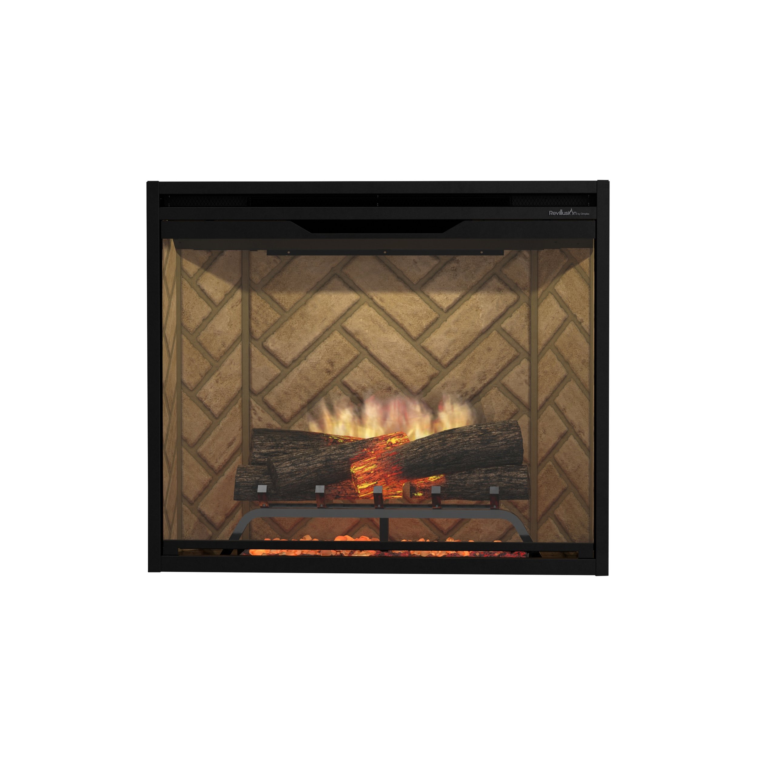 Dimplex Revillusion 30" Built-In Electric Firebox - Herringbone