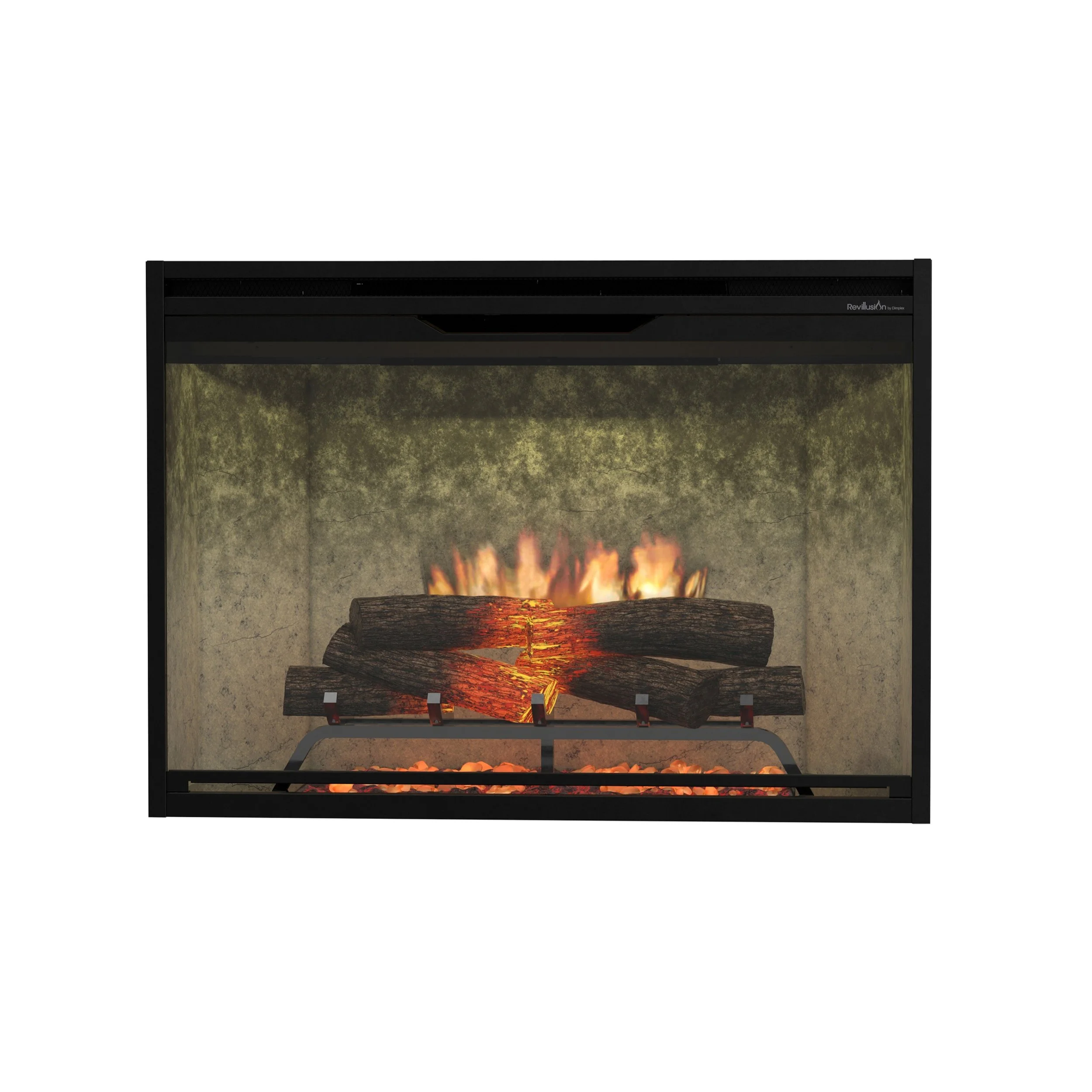 Dimplex Revillusion 36" Built-In Electric Firebox - Weathered Concrete