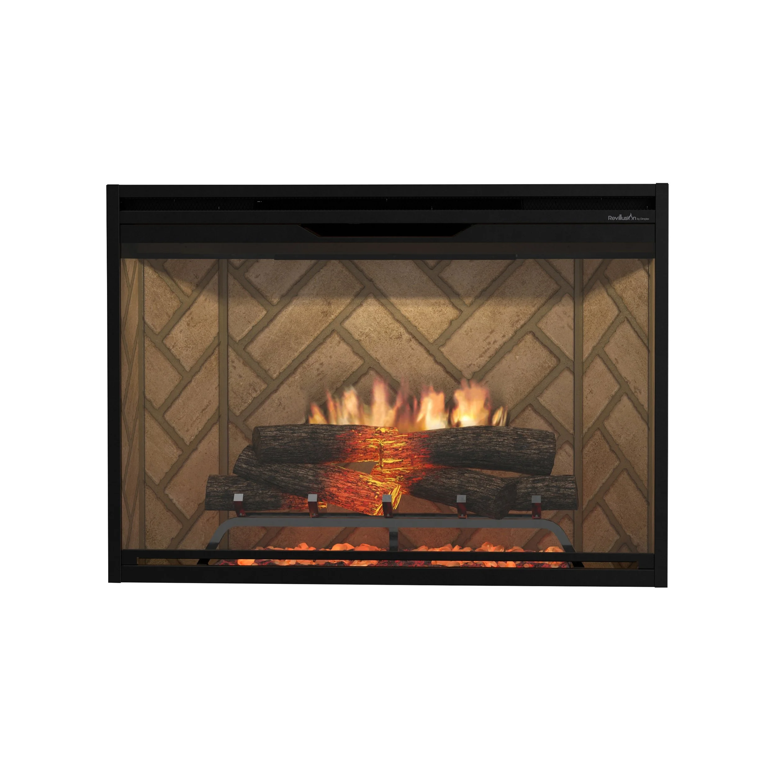 Dimplex Revillusion 36" Built-In Electric Firebox - Herringbone