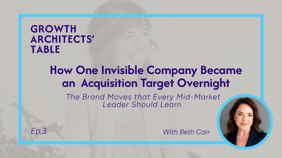 Episode 3 | How One Invisible Company Became an Acquisition Target Overnight, with Beth Carr