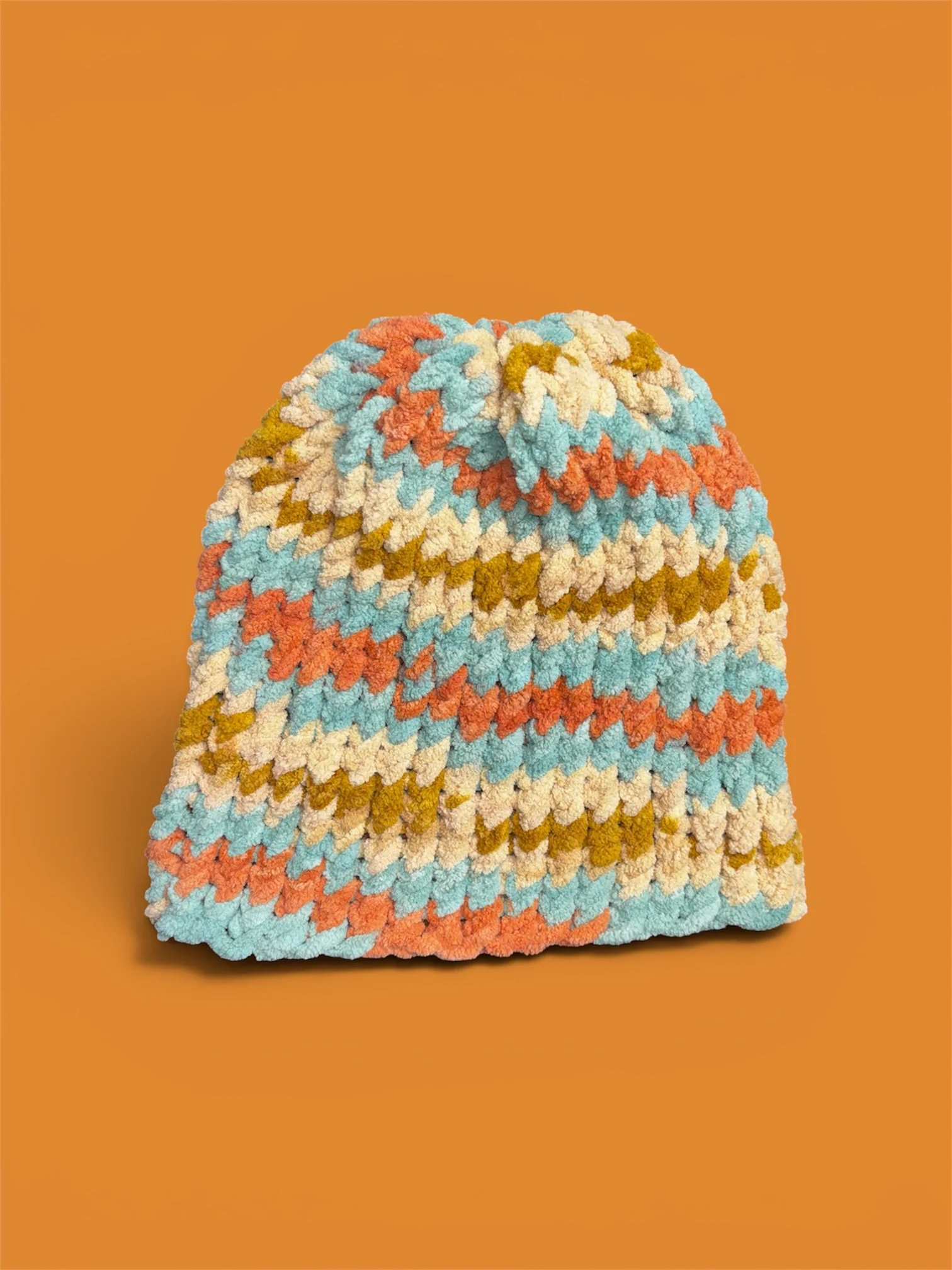 Winter Beanie - Coral Reef