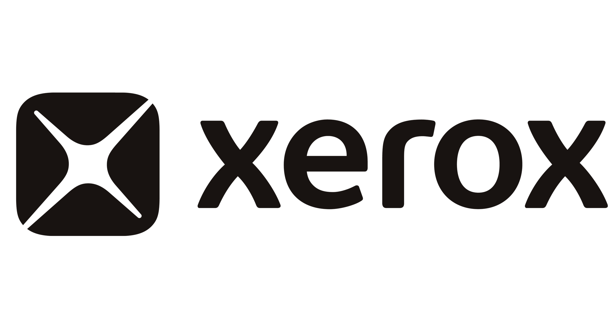 Xerox logo.