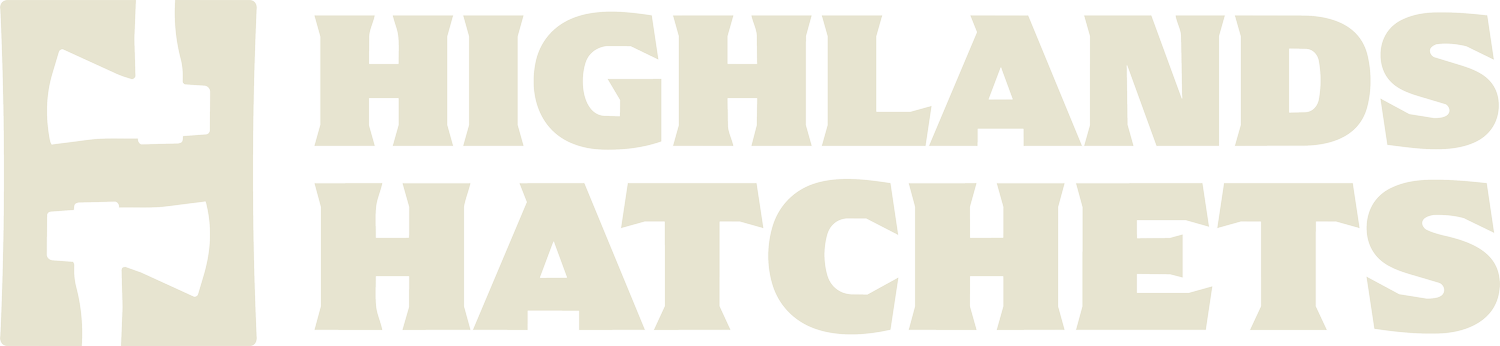 Highlands Hatchets