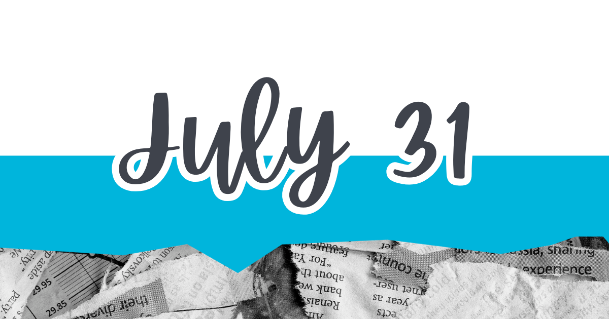 Good Neighbors News July 31, 2026