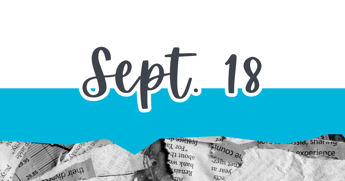 Good Neighbors News September 18, 2026