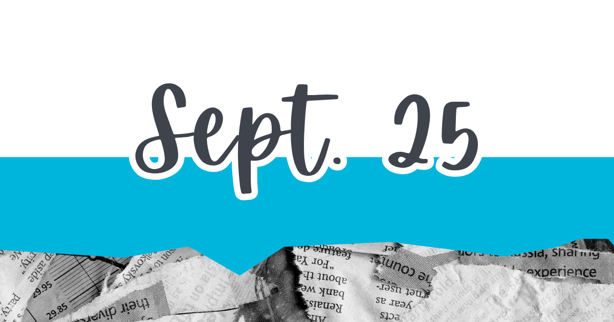 Good Neighbors News September 25, 2026