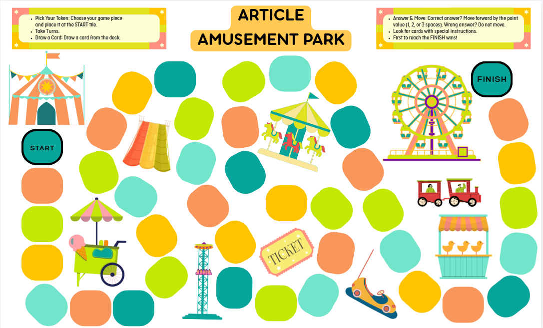 Articles Amusement Park Game