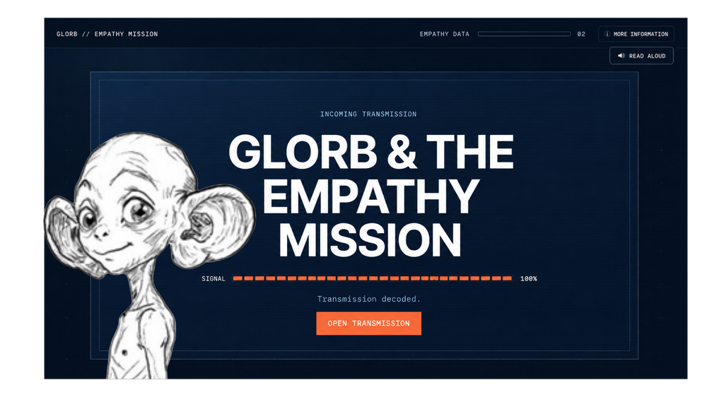 GLORB Empathy Mission preview.