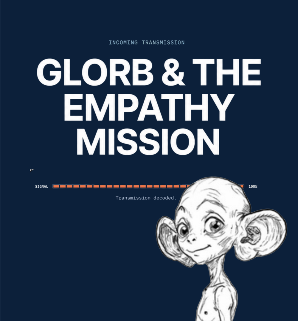 Glorb Empathy Mission digital learning experience