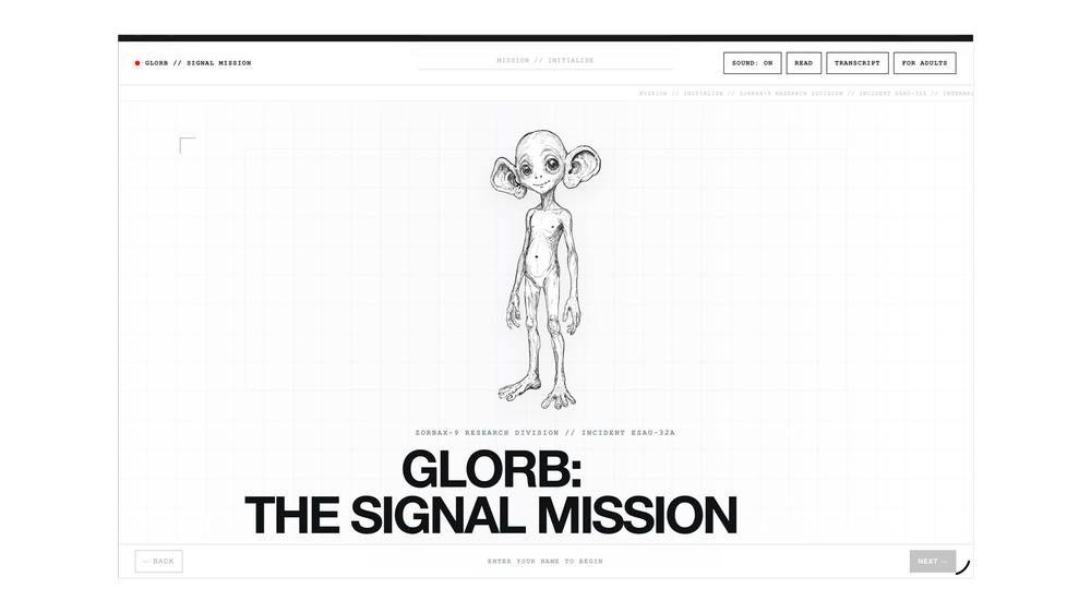 GLORB Signal Mission preview.