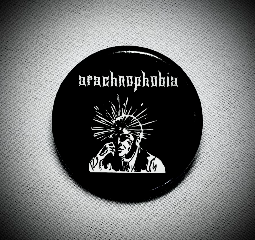 ARACHNOPHOBIA MAIN LOGO PIN