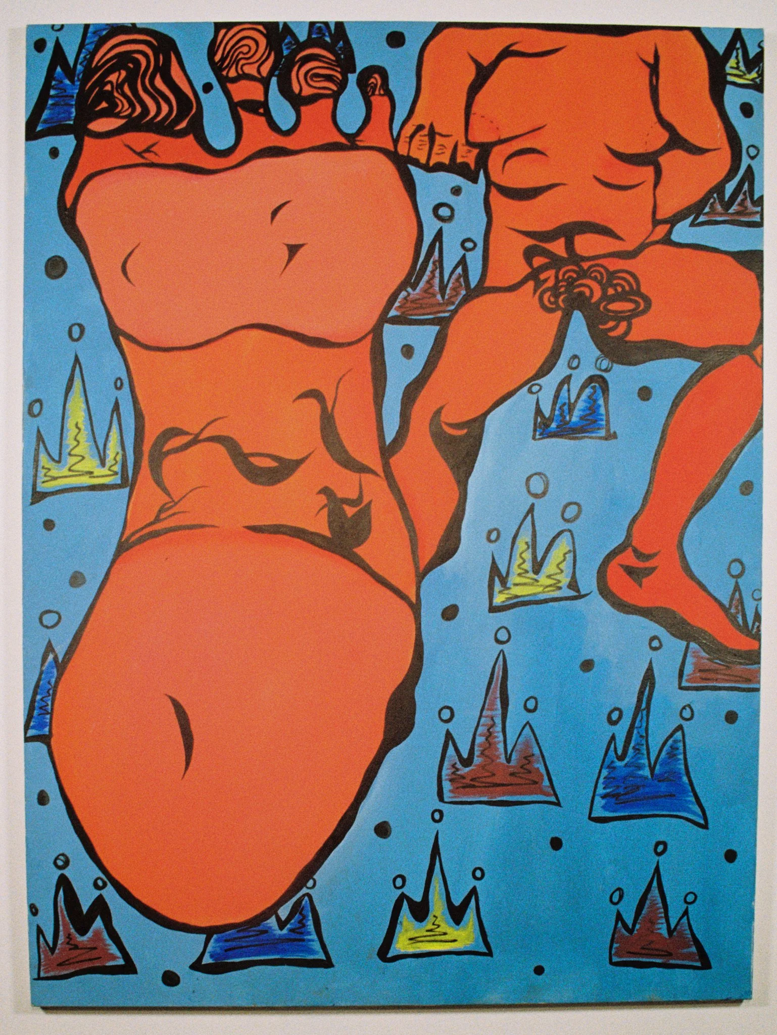 Big Foot 
(30"x40")
Acrylic & Oil Paint on Canvas
(2019)
