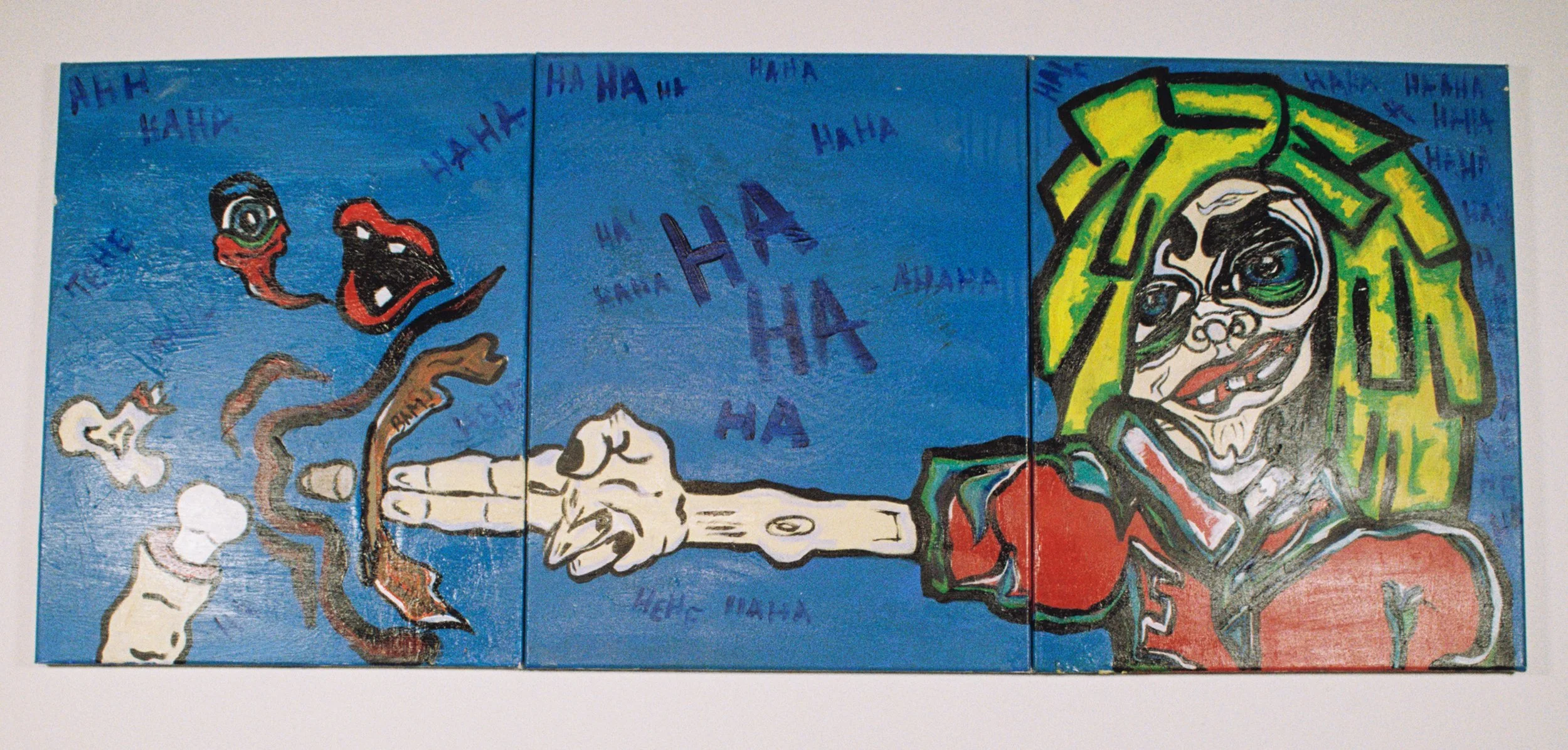 Untitled Painting #2
(16"x 20") x3
Acrylic & Oil Paint on Canvas 