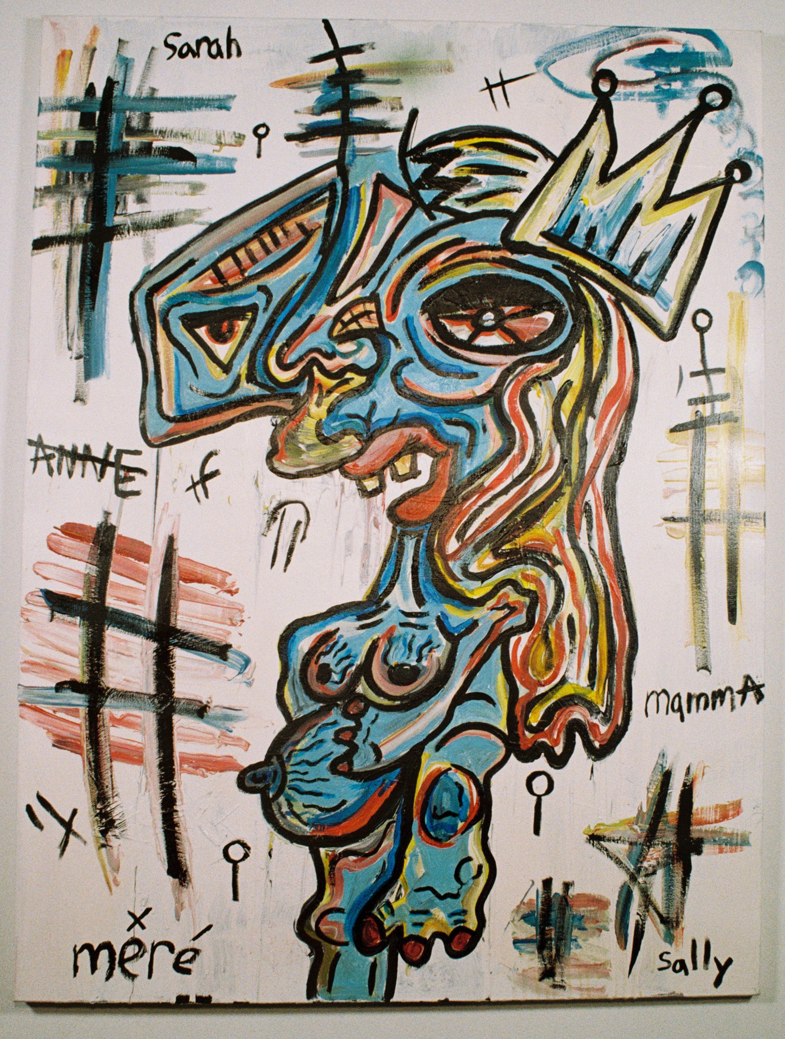 Mamma
(30"x40")
Acrylic Paint & Wall Paint on Canvas
(2020)
