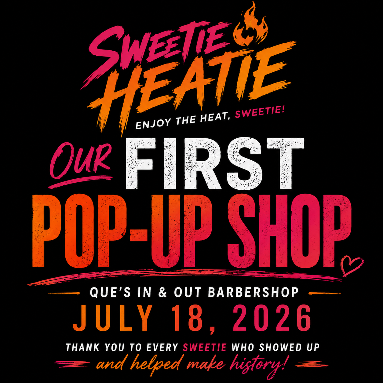 Pop Up Shop Part 1