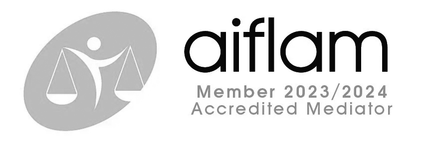 Aiflam Member 2023/2024 Accredited Mediator".