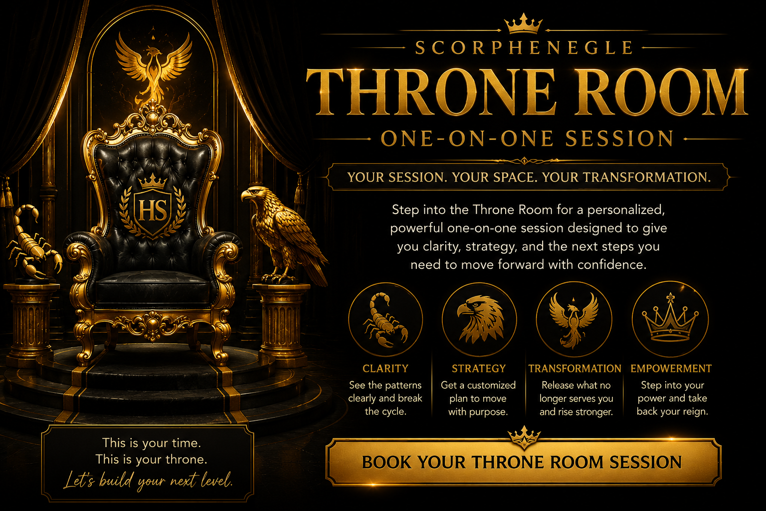 One one one throne room